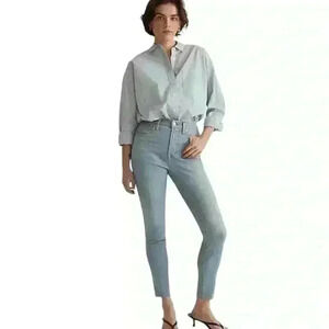 Madewell 10" high rise skinny crop jeans. Sz W31. NWT.